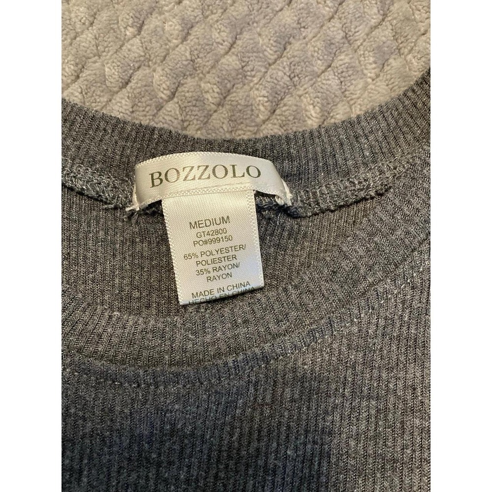 Girls Top by Bozzolo - Grey - size M - Picture 3 of 4
